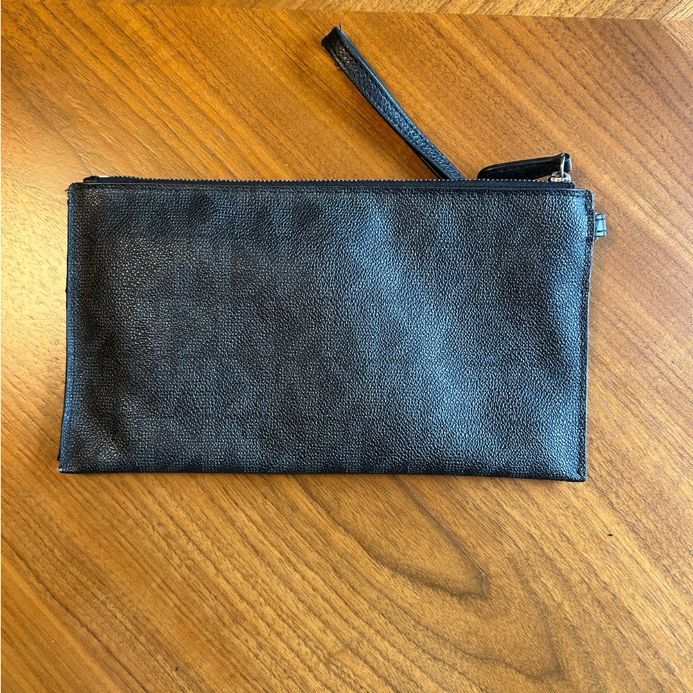 Michael Kors Black Leather Clutch - Picture 2 of 7